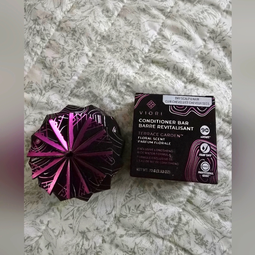 Viori Terrace Garden Shampoo & Conditioner Bar for Women